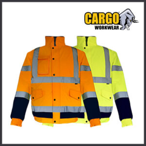 Cargo Hi-Vis Two Tone Bomber Jacket