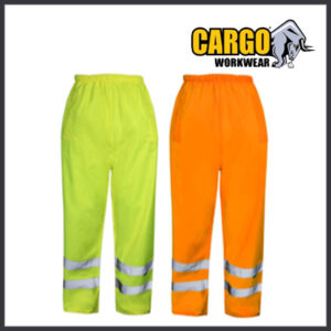 Cargo Hi-Vis Waterproof Over Trousers