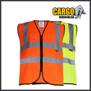 Cargo Hi-Vis Vest, Zip Fastening & ID Pocket