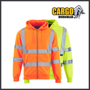 Hi-Vis Polyester Hoodie Sweatshirt